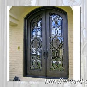 Художественные кованые двери