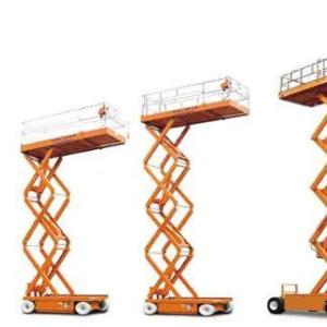 Электрический ножничный подъемник серии SSL