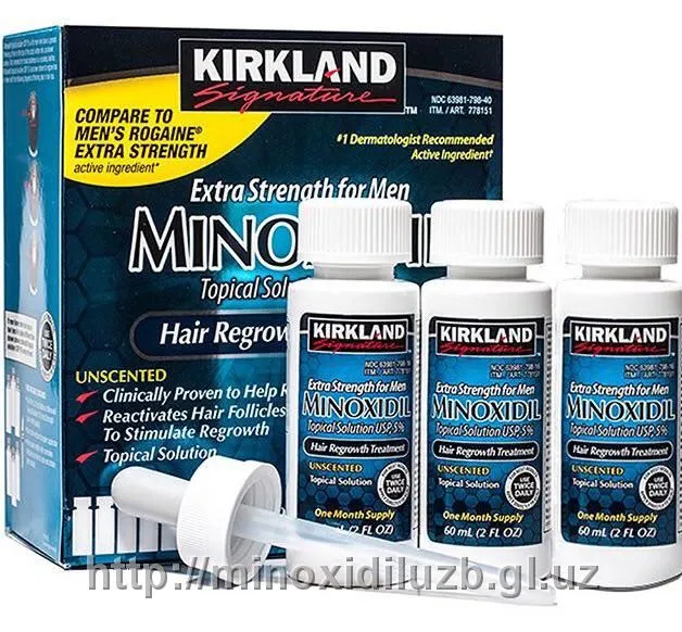 Kirkland Minoxidil 5% Средство для роста волос