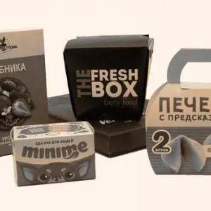 Коробки для кондитерских изделий