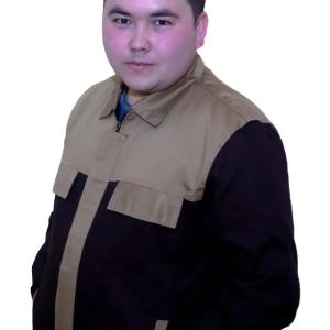 Костюм рабочий (черно-коричневый)