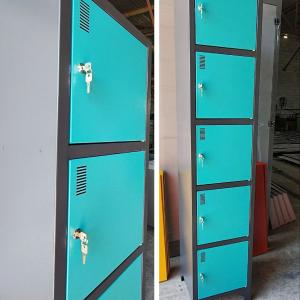 Шкаф металлический 5 ячеек.