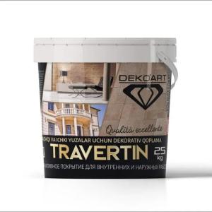 Декоративное покрытие для экстерьера и интерьера DEKO`ART Travertin