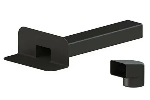 Воронка парапетная ПВХ PLASTFOIL VORTEX, длина 450 мм