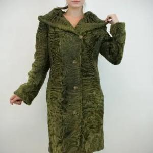 Шуба из каракуля "СЕВЕРИНА"