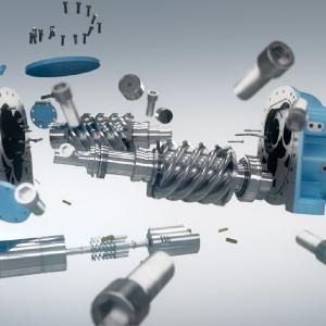 Ремонт винтового блока компрессора