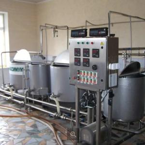 Sut mahsulotlarini ishlab chiqarish uchun mini-liniya