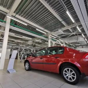 Теплопанели для автосалонов