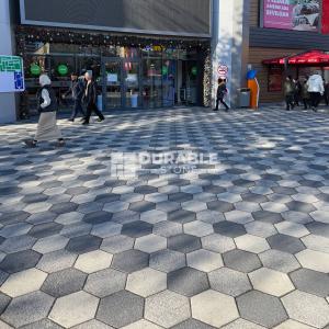 Вибропрессованная брусчатка "Соты" 