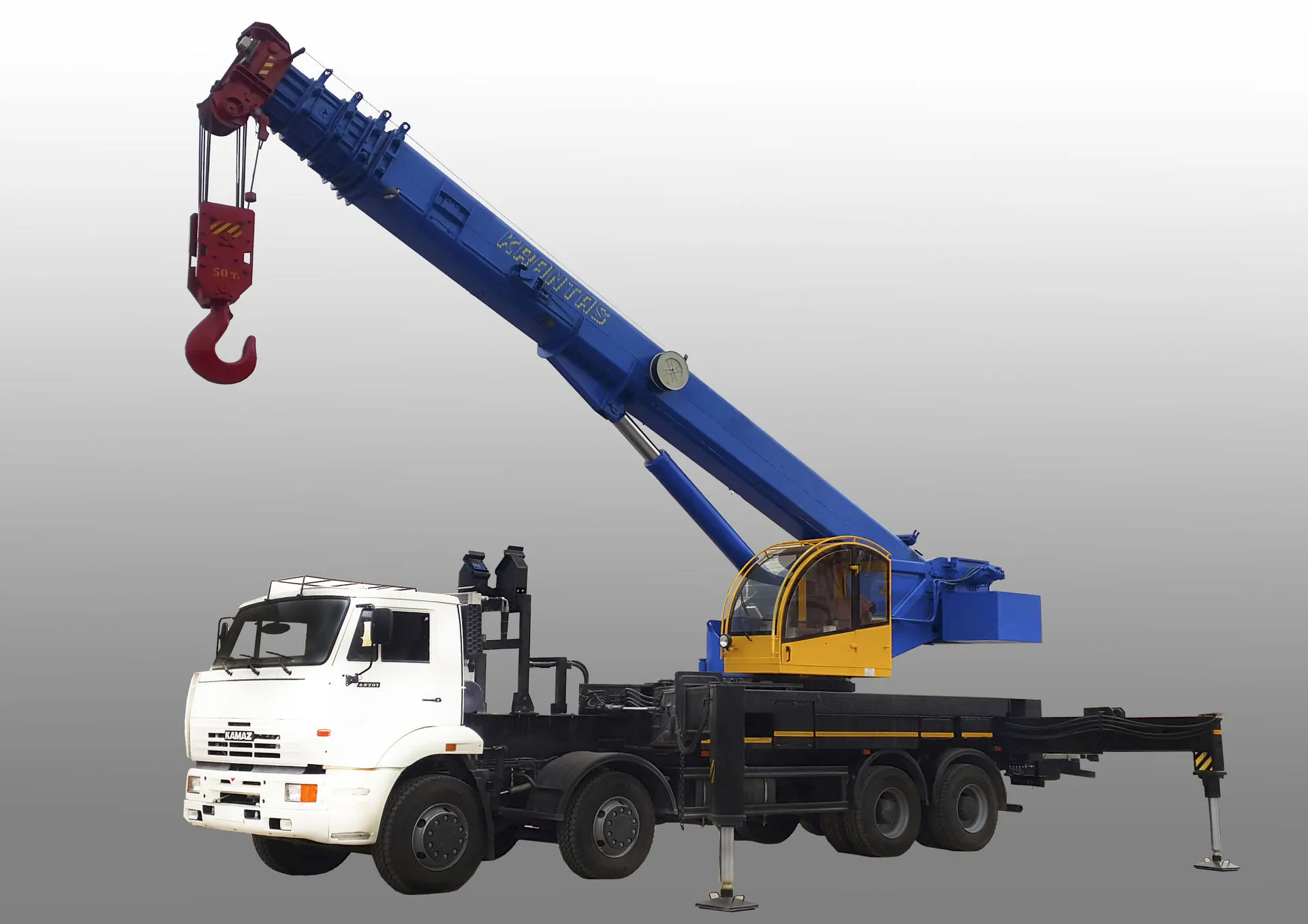 Автокран CST-25 на шасси MAN (6х4)