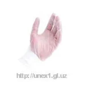 перчатки виниловые неопудренные