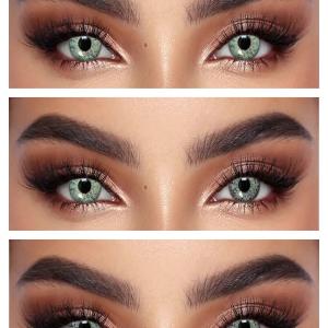 S2-431 GRAY  0.00 2PS Цветные СЕРЫЕ контактные линзы, для красоты. 2 Линзы.