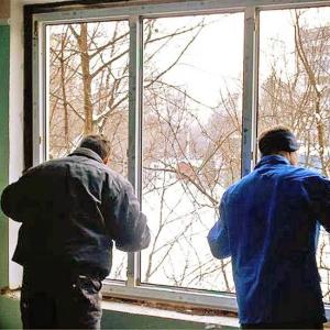 Пластиковые окна установка зимой