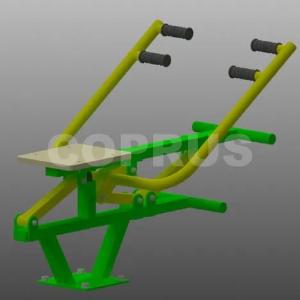 Уличный тренажер «Тяга гребная» Код 3003