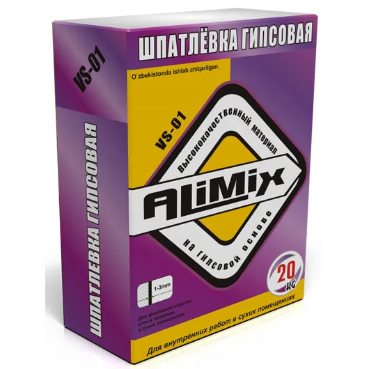 "AliMix" VS-01 gipsli macunni tugatish