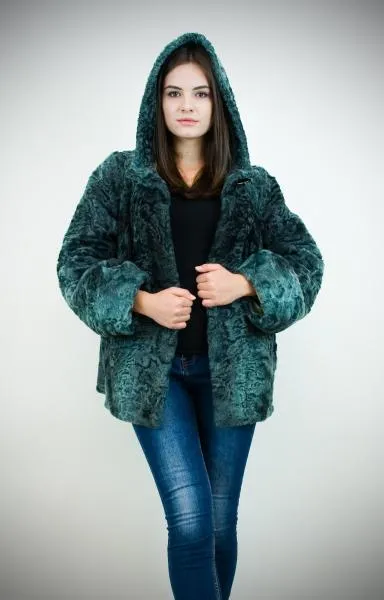 Шуба из каракуля "МИЛЕДИ"