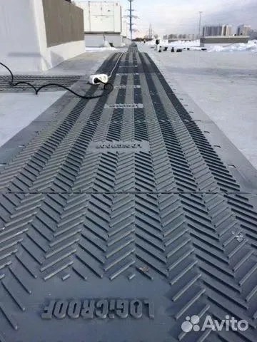 Пешеходные дорожки PLASTFOIL STEPWAY PVC 600х600 мм.