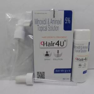 Hair4U Minoxidil 10%  - Средство для роста волос и бороды