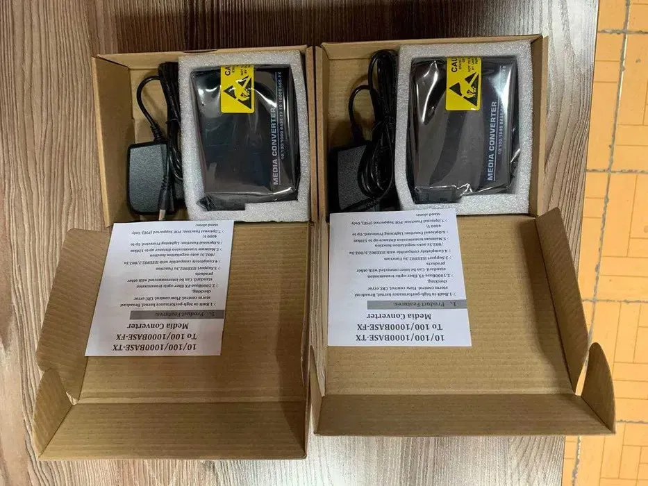 Media konvertori (10/100/1000M SF-20KM Media Converter)