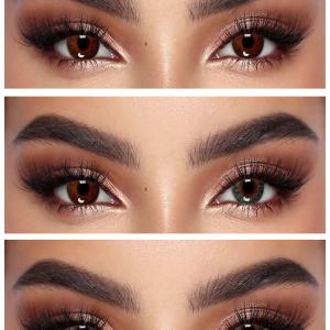 S3-475 SWEETY GREEN  0.00 2PS с Каплей Цветные ЗЕЛЕНЫЕ, 2 Линзы+Капли для глаз в Подарок