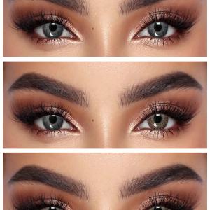 S3-322 BROWN 0.00 2PS  Цветные КАРИЕ контактные линзы, для красоты. 2 Линзы.