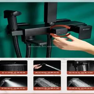 Душ для ванны (черный)