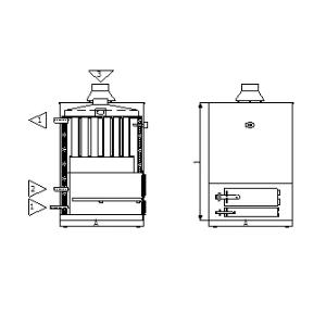 Котел ASB 150 тв (1500 м2)