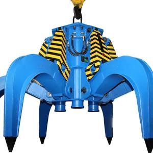 Грейфер гидравлический многочелюстный