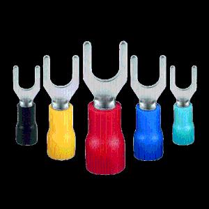 Наконечник вилочный изолированный НВИ 5,5-8 (уп 100шт)