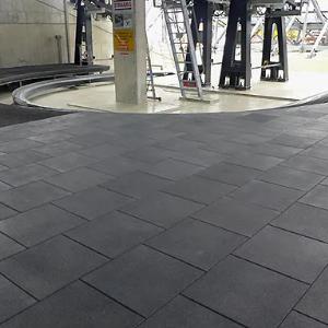 Резиновые плитки для тренажёрных залов (РП)