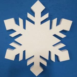 Новогодние объёмные фигуры из пенопласта 2д, 3д