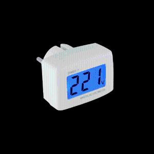 Цифровой вольтметр DM55-1 220V в розетку