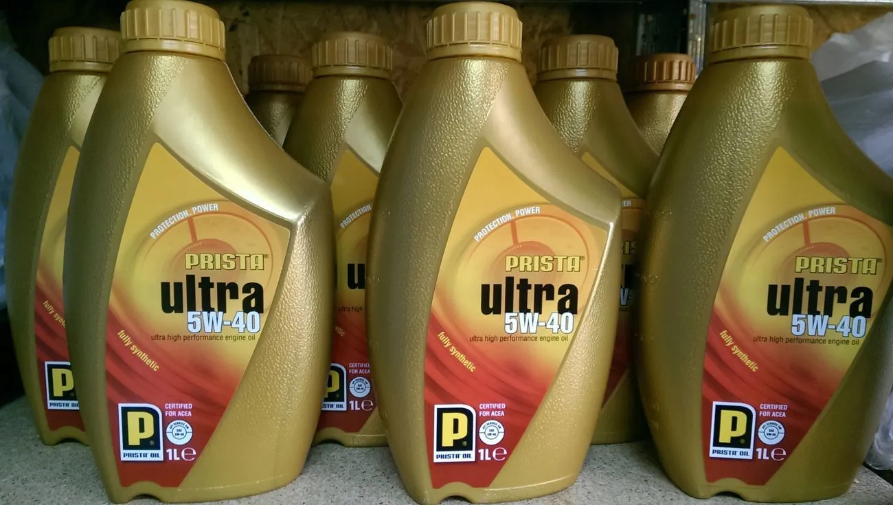 Синтетические, моторные масла Prista Ultra 5W-40