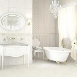 Кафель 33x100 Provence белый
