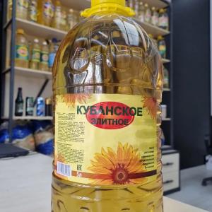 Масло Подсолнечное Оптом "Кубанское Элитное"
