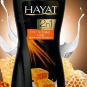 Шампунь "Hayat 2 in 1" мед и молоко 400 мл