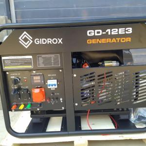 Генератор дизель GIDROX 10 Ква кВт 220 w и 380 w