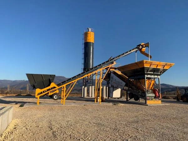 Turbomix-90 mobil beton aralashtirish zavodi