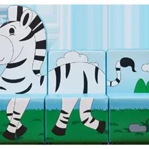 Мягкий детский диван Зебра JMS 046