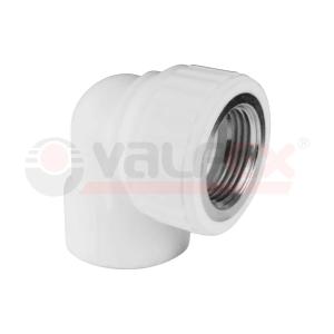 Угольник переходной с внутренней резьбой 20х1/2" (125/25) (Valfex)