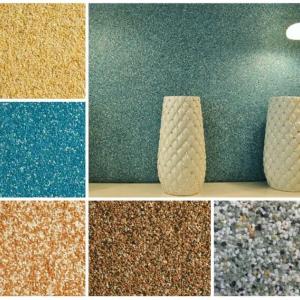 Rangli dekorativ toshli gips 25kg