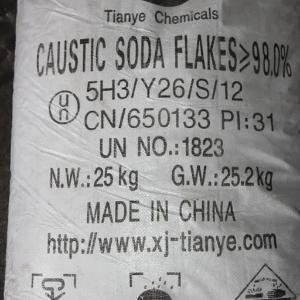 Kaustik soda parchalari 98%