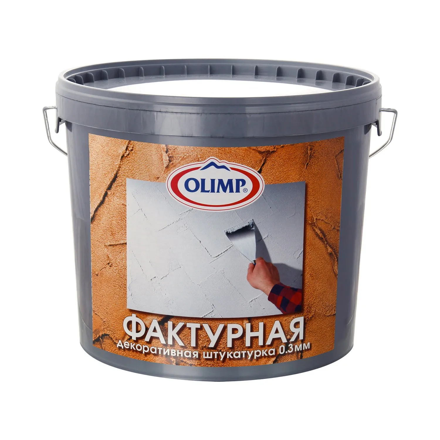 20kg dekorativ gips uchun rangli primer