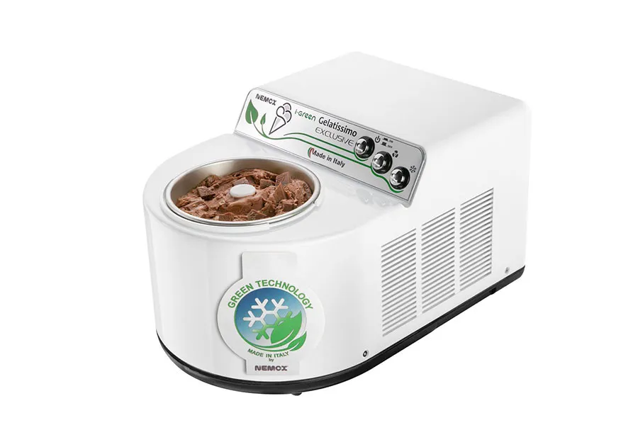 Компрессорная мороженица Gelatissimo Exclusive White серии i-Green