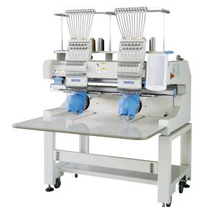 FT-1202hc (400x500mm) 400x500mm kashtachilik maydoniga ega "Fortever" ikki boshli sanoat kashta tikish mashinasi, 12 igna