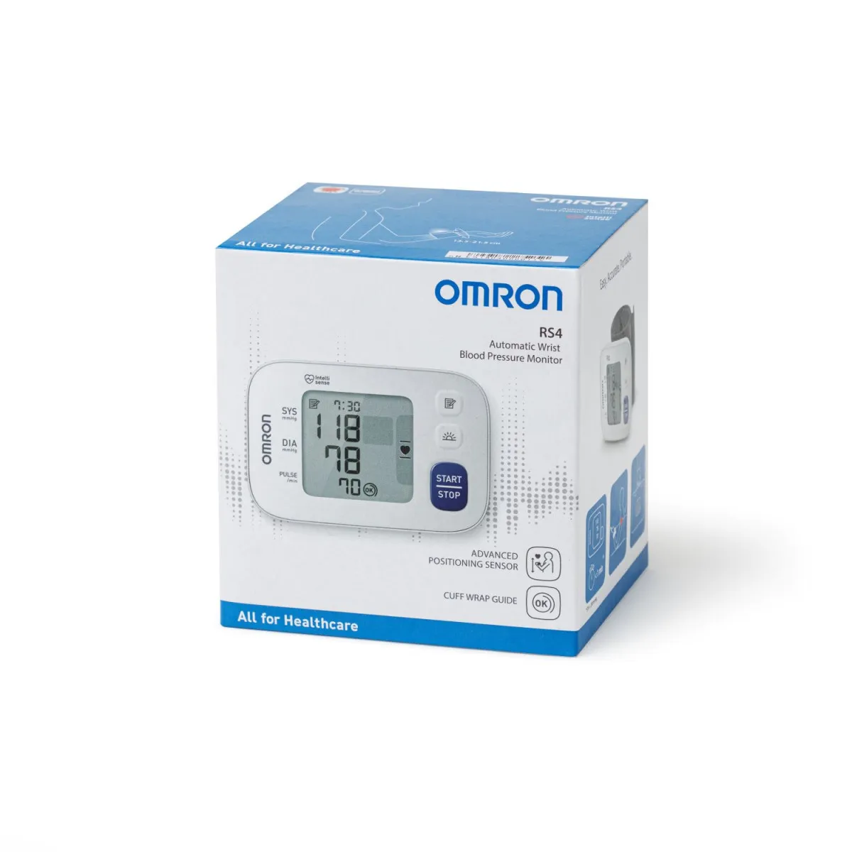 Тонометр, Omron RS4 HEM-6181-E, измеритель артериального давления на запястье