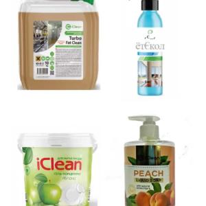 Профессиональная бытовая химия для очистки