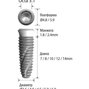 INNO-INTERNAL implantlari
