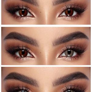 S3-446 SHADOW 0.00 2PS с Каплей Цветные КАРИЕ линзы, 2 Линзы+Капли для глаз в Подарок.
