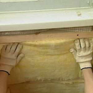 Утеплитель из минеральной ваты